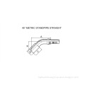 45° Metric Standpipe Straight 50041